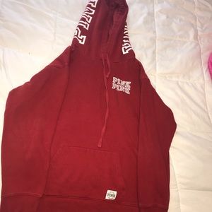 PINK brand red hoodie
